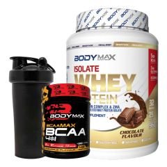 Bodymax İzole whey protein tozu 960 gr + Bcaamax 585 gr Kombinasyonu