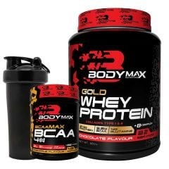 Bodymax Gold Whey Protein Tozu 960 gr + Bcaamax Bcaa 585 gr Kombinasyonu