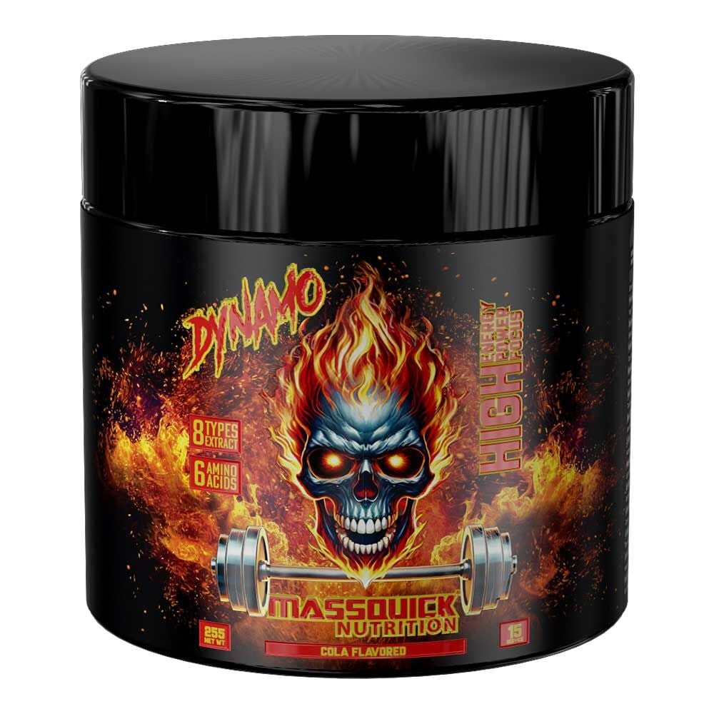 MassQuick Dynamo Pre-Workout Portakal & Nar Aromalı Toz 255 g