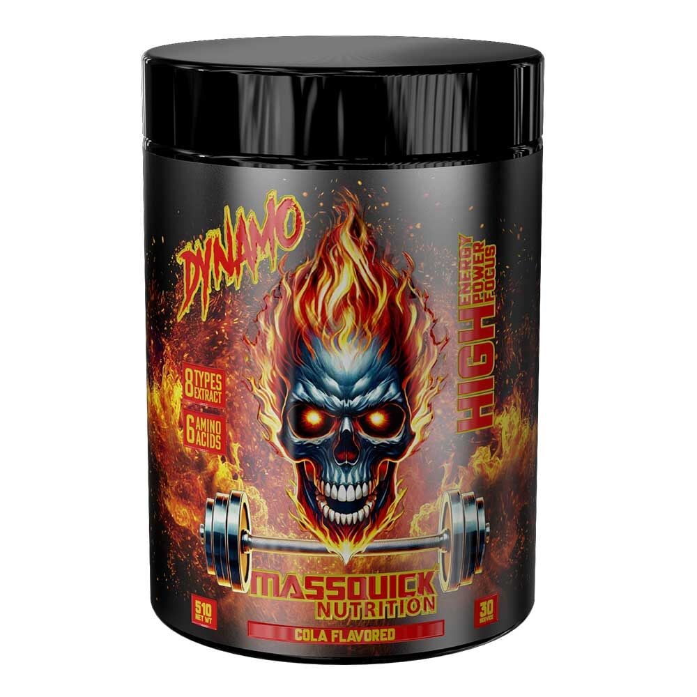 MassQuick Dynamo Pre Workout Portakal&Nar Aromalı Toz 510 g