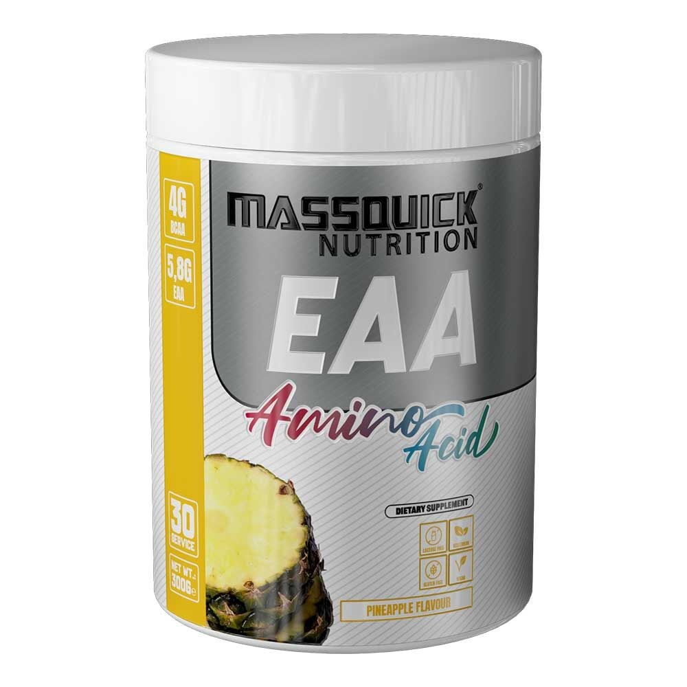 Massquick EAA Amino Asit Toz 300g – Ananas Aromalı