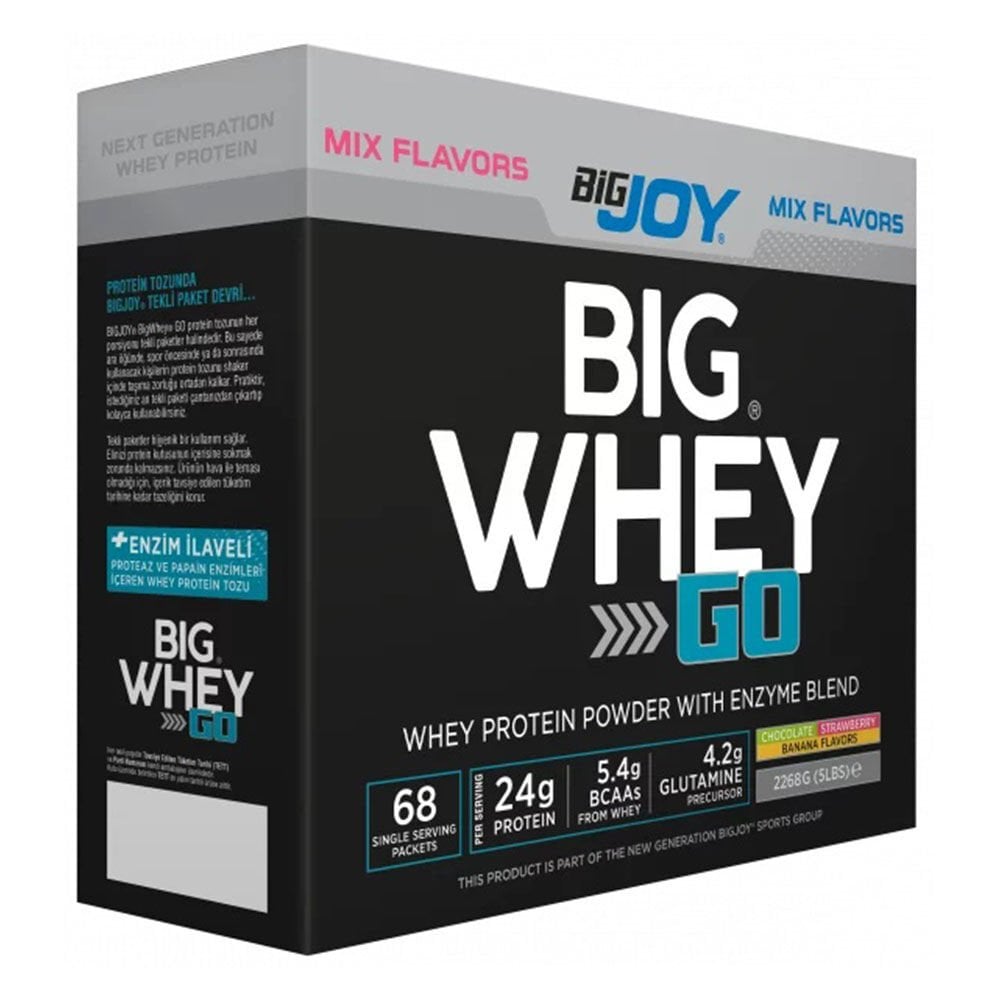 Bigjoy Sports BIGWHEYGO Whey Protein Mix Aroma 68 Servis