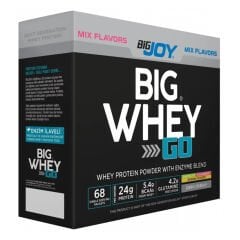 Bigjoy Sports BIGWHEYGO Whey Protein Mix Aroma 68 Servis