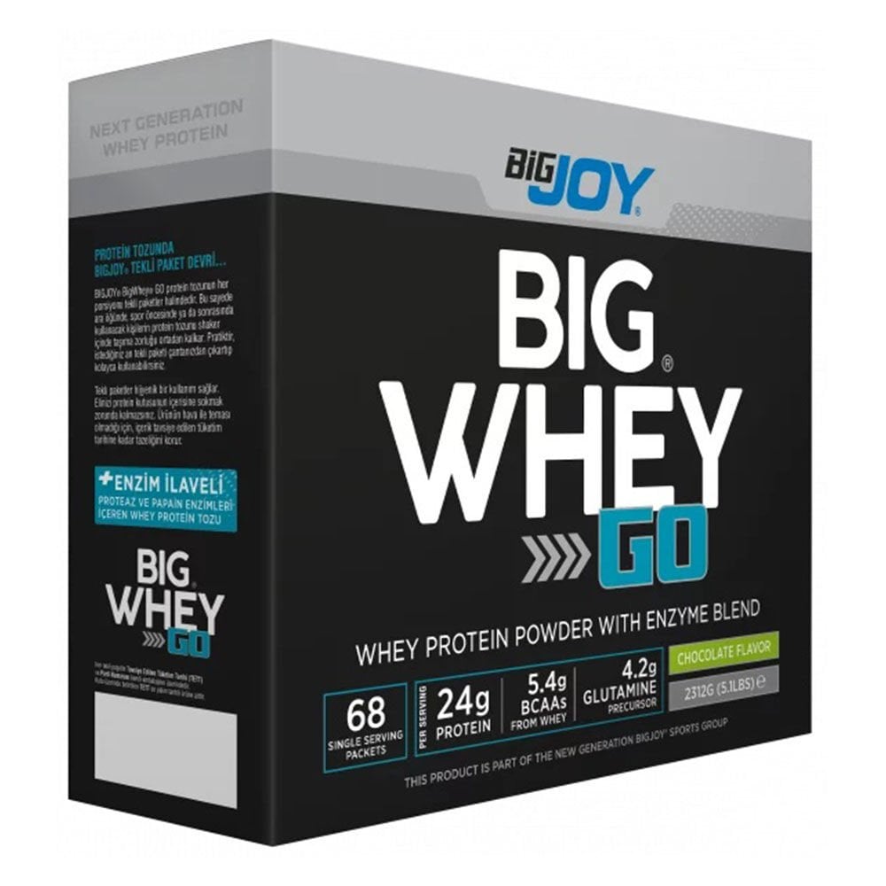 Bigjoy BigWhey Go Protein 2070 Gr 68 Saşe Çikolata