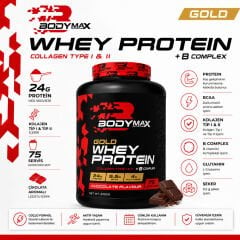 Bodymax Gold Whey Protein 2250 Gr 75 Servis – Çikolatalı