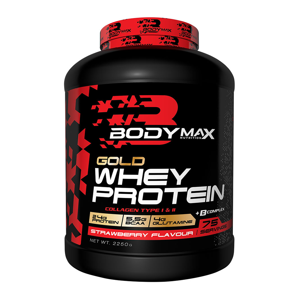 Bodymax Gold Whey Protein 2250 Gr 75 Servis – Çilekli