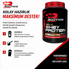 Bodymax Gold Whey Protein 960 Gr 32 Servis – Çikolatalı