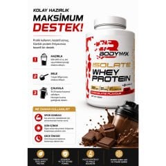Bodymax Isolate Whey Protein 1950 Gr İzole Çikolatalı