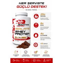 Bodymax Isolate Whey Protein 1950 Gr İzole Çikolatalı
