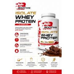 Bodymax Isolate Whey Protein 1950 Gr İzole Çikolatalı
