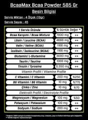 Bodymax BCAAmax Complex BCAA 4:1:1 585g Karpuz Aromalı