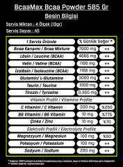 Bodymax BCAAmax BCAA 4:1:1 585g Yeşil Elma Aromalı