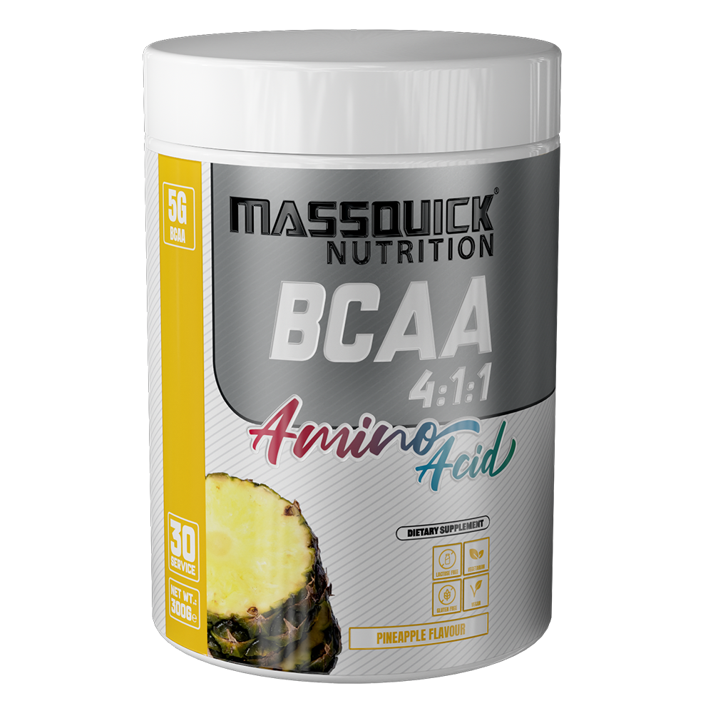 MassQuick BCAA 4:1:1 Ananas Aromalı Toz 300 g