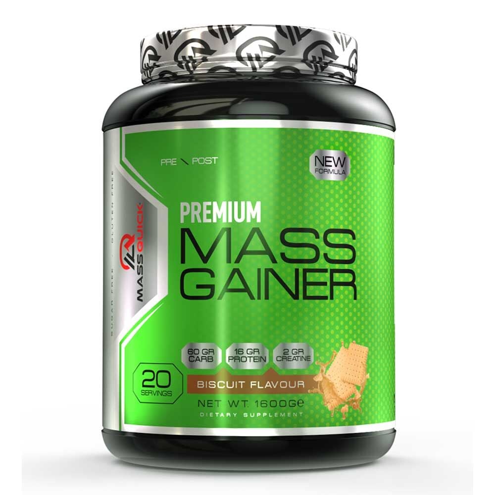 MassQuick Mass Gainer 1600g Kurabiye Aromalı Toz