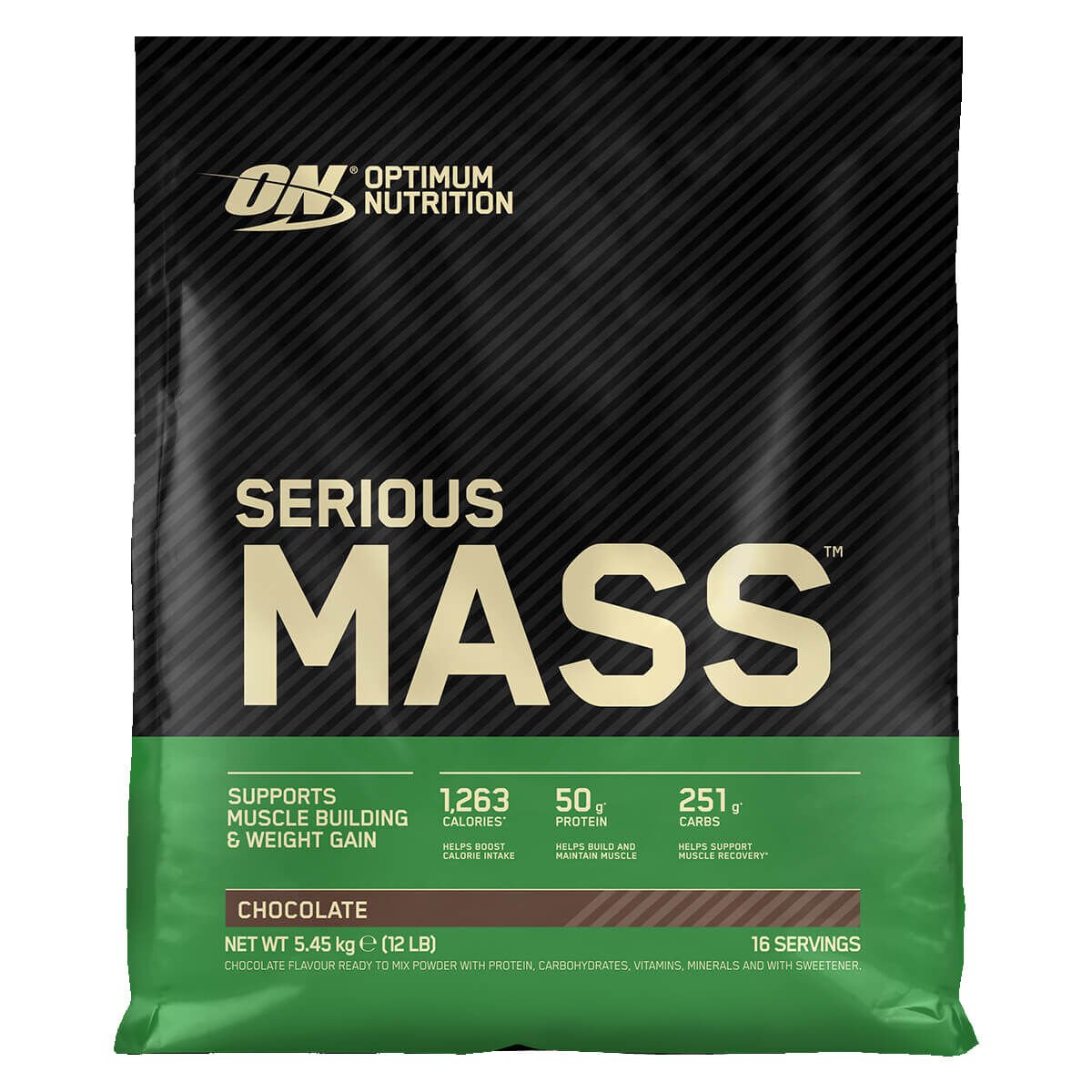 Optimum Serious Mass 5400 Gr Karbonhidrat Çikolatalı Gainer