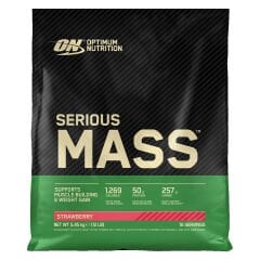 Optimum Nutrition Serious Mass 5450gr Çilek Aromalı Karbonhidrat Tozu