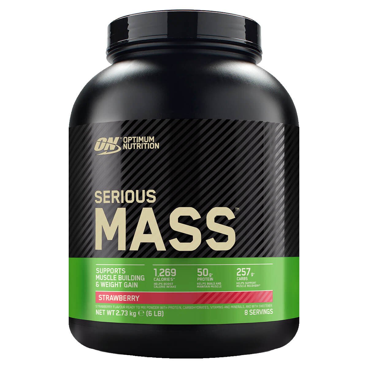 Optimum Nutrition Serious Mass 2730gr Çilek Aromalı Karbonhidrat Tozu