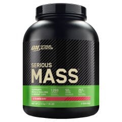 Optimum Nutrition Serious Mass 2730gr Çilek Aromalı Karbonhidrat Tozu