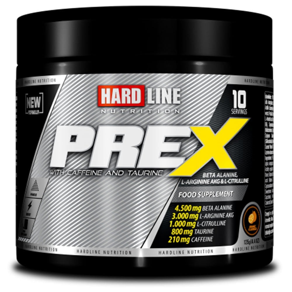 Hardline Prex Pre Workout 125 Gr %100 Powder