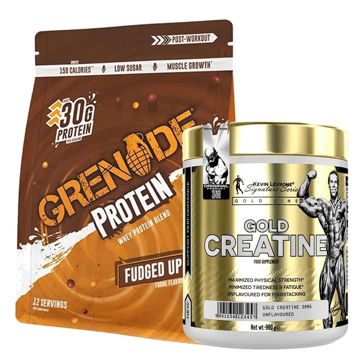 Grenade Whey 480 g & Kevin Levrone Kreatin Seti