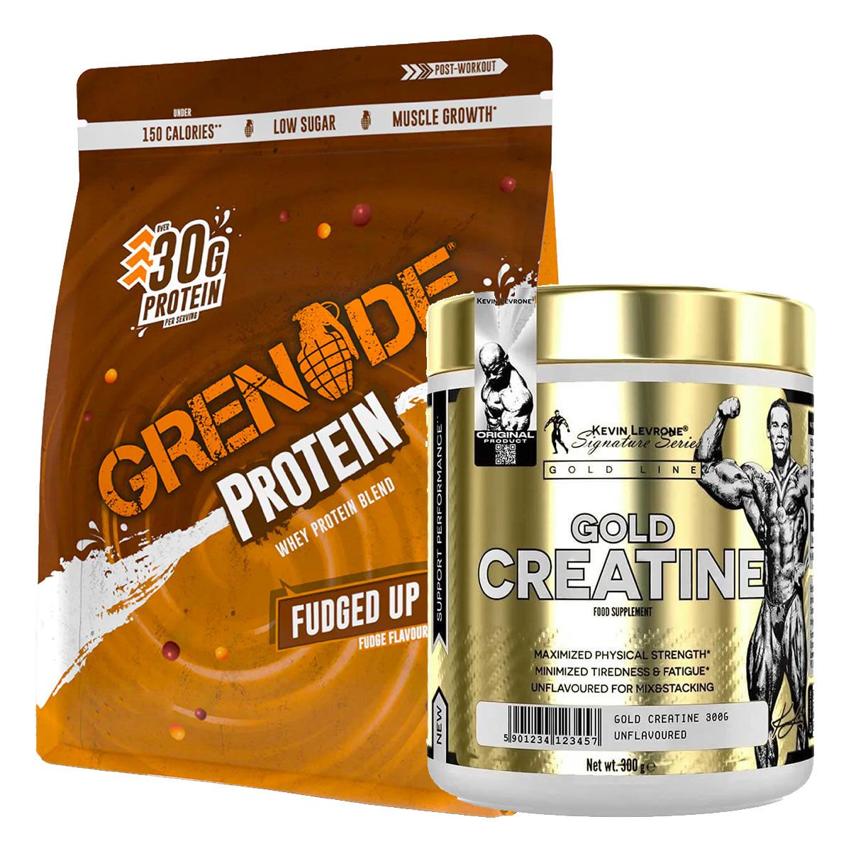 Grenade Whey 2000 g & Kevin Levrone Kreatin Seti
