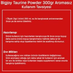 Bigjoy Taurine Powder 300gr