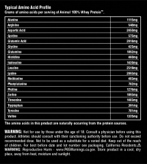 Universal Animal Whey Protein Tozu 2300 gr