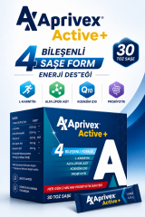 Active Plus 4 Güçlü Bileşen 30 Toz Saşe