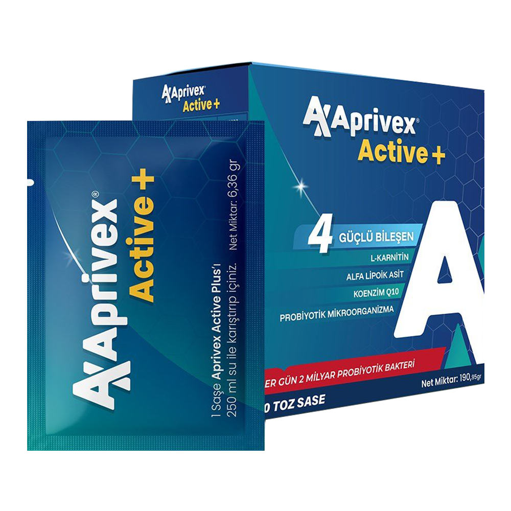 Active Plus 4 Güçlü Bileşen 30 Toz Saşe