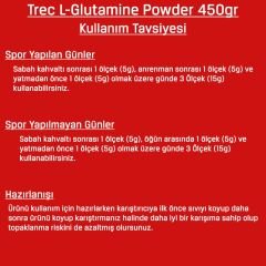 Trec L-Glutamine Powder 450gr