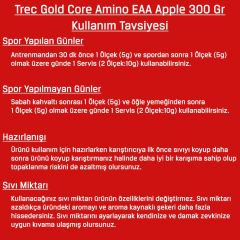 Trec Gold Core Amino EAA 300 Gr Esansiyel